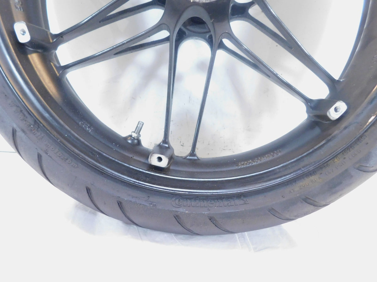 14-25 Erik Buell Racing EBR 1190SX 1190RX Hammerhead Front Wheel Rim & Tire Bent - C3 Cycle
