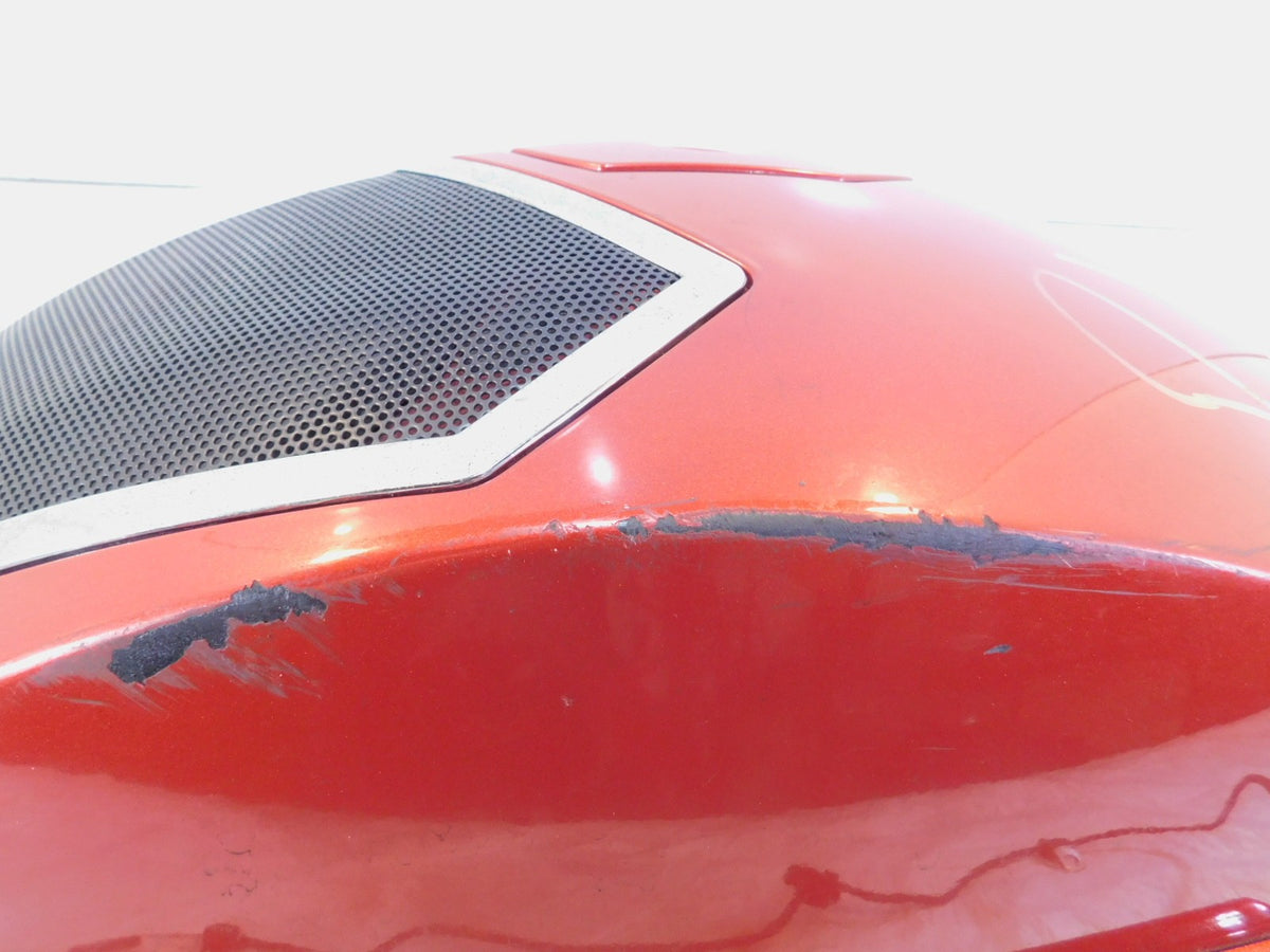 2015 15 Victory Magnum Red Rear Left Side Saddlebag Saddle Bag Speaker Cover Lid - C3 Cycle