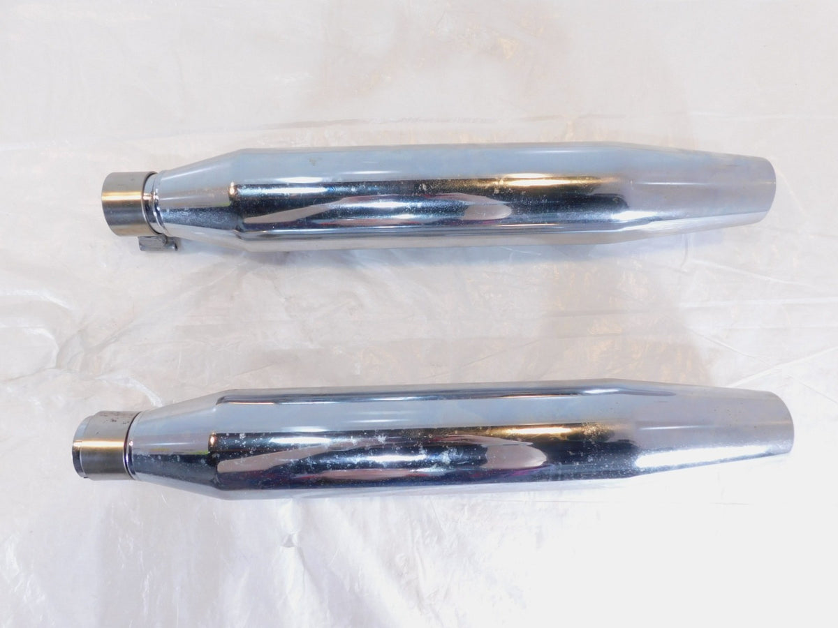2014 2015 & 2016 Harley Davidson Sportster 883 & 1200 Super Low Exhaust Mufflers - C3 Cycle
