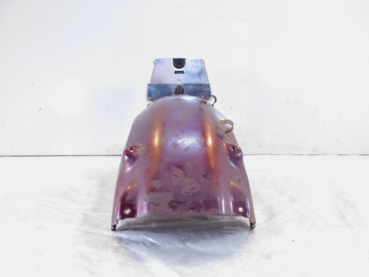 Yamaha Virago 700 750 XV700 XV750 Maroon Rear Wheel Fender Mudguard & Toolbox - C3 Cycle