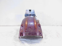 Yamaha Virago 700 750 XV700 XV750 Maroon Rear Wheel Fender Mudguard & Toolbox - C3 Cycle