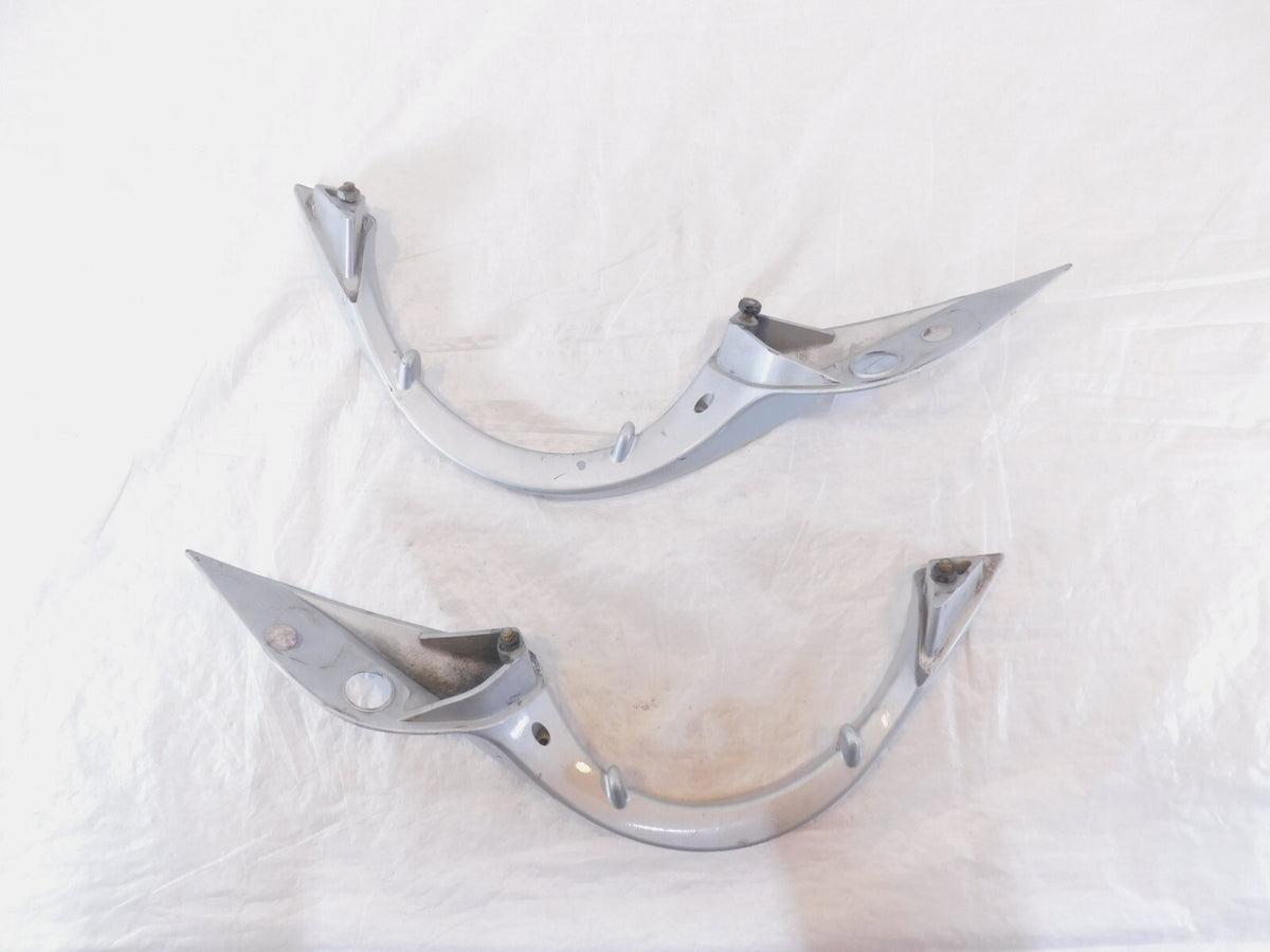 08-17 Victory Vision Tour & Premium Silver Left/Right Passenger Handle Grab Bar - C3 Cycle