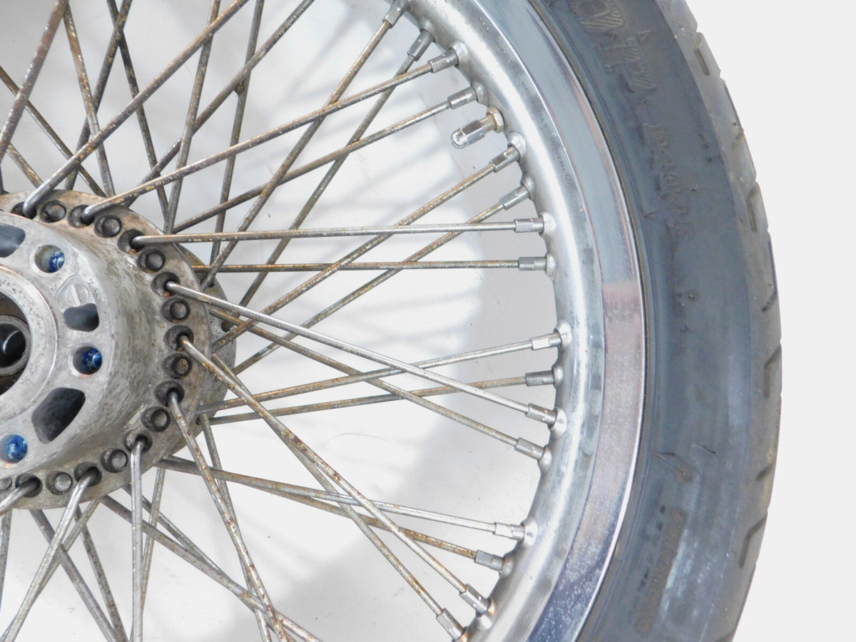Suzuki Intruder VS1400 VS1400GLP Front Wheel Rim Hub Spokes & Tire 19"x2.15" - C3 Cycle