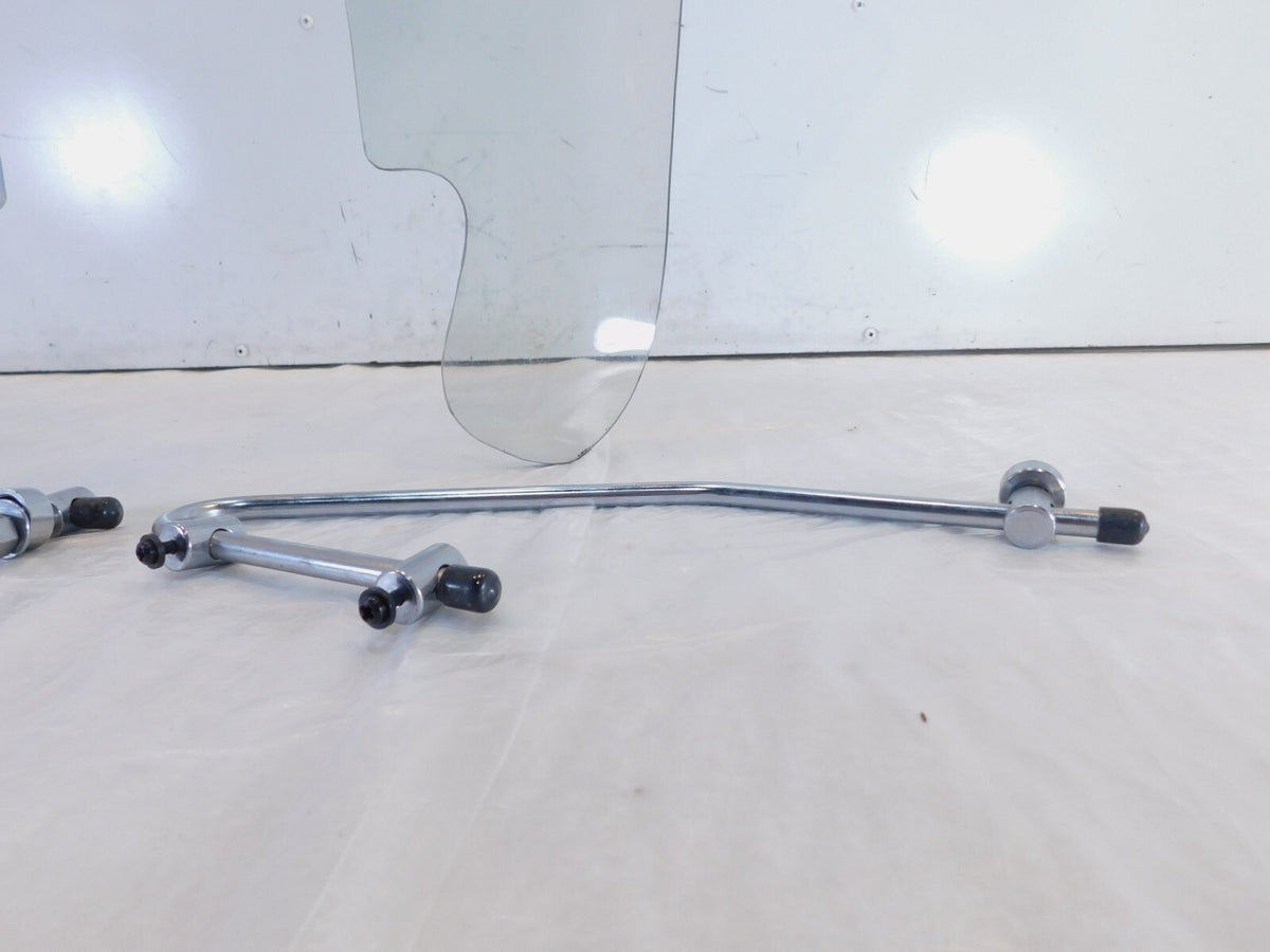 Honda CX500 CX500C & CX500D Silhouette Front Wind Screen Windshield w/ Mounts - C3 Cycle