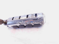 Harley Touring Dyna Sportster & Softail ISO Chrome & Rubber Footpeg Footrests - C3 Cycle