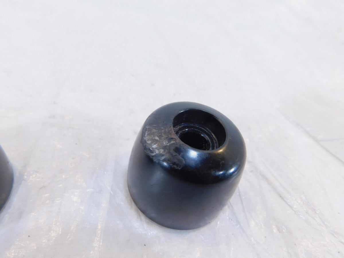 Ducati Sport Touring ST2 & ST4 Black Front Left/Right Handlebar Weight End Caps - C3 Cycle
