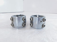 Harley Electra Glide & Road King Highway Footrest Footpeg Mount Clamp Brackets - C3 Cycle