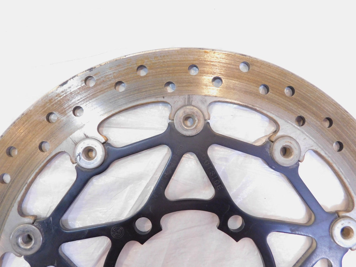 2013-2016 Triumph Street Triple Pair Front Wheel Brake Disc Caliper Rotors - C3 Cycle