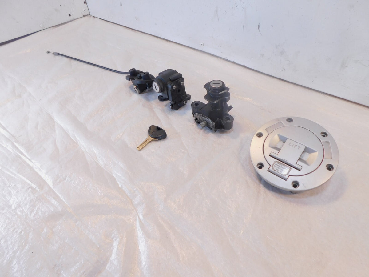 2005-2013 BMW R900RT R1200RT Ignition Switch Fuel Gas Tank Cap Seat Lock Key Set - C3 Cycle