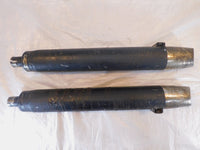 Indian Chief & Chieftain Dark Horse Left & Right Exhaust Header Pipe Mufflers - C3 Cycle