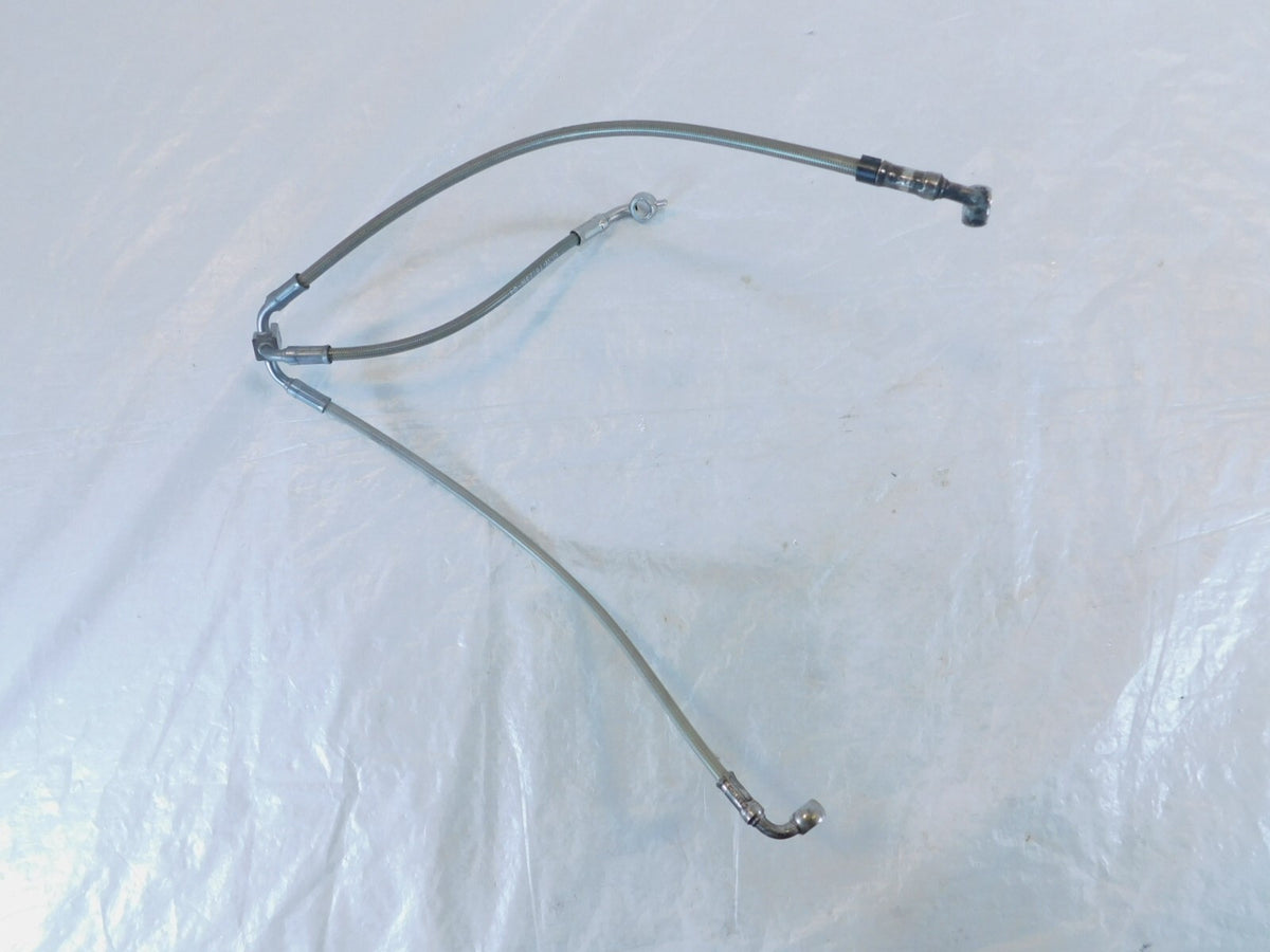 2006-2013 BMW F800S F800ST Front Wheel Brake Pump Unit to Caliper Hose Pipe Line - C3 Cycle