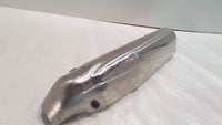 2002 02 Honda VFR800 VFR 800 Interceptor Rear Exhaust Muffler Shield Left Cover - C3 Cycle