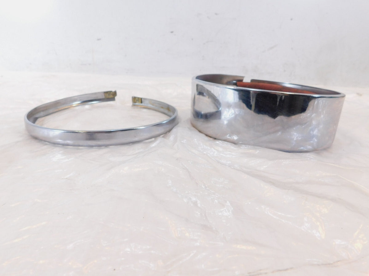 Harley Davidson Ironhead Sportster & 883 1200 Front Headlight Retaining Rings - C3 Cycle