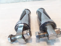 Harley Touring FXR Dyna Sportster & Softail Chrome Diamond Footpegs Footrests