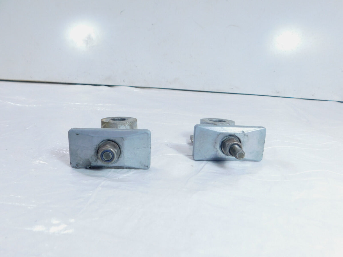 2002 MZ Skorpion Tour MZ660 660 Left & Right Rear Swingarm Axle Chain Adjusters