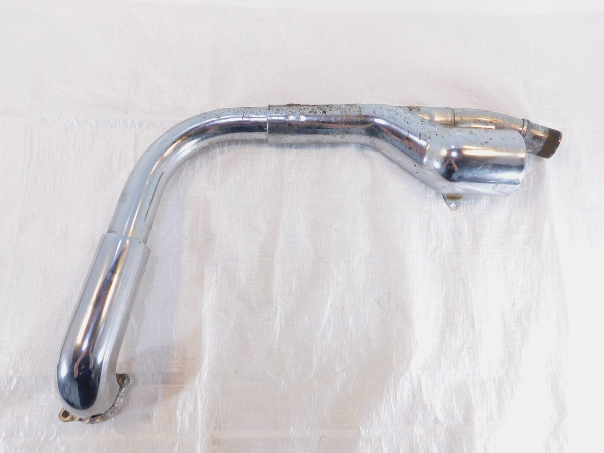 Honda VT700 VT800 Shadow 700 800 Right Exhaust System Header Pipe w/ Heat Shield - C3 Cycle