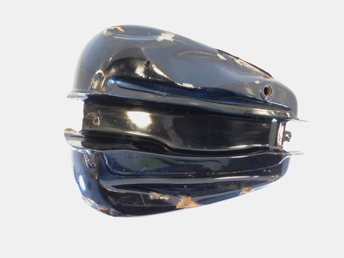 10-17 Harley Davidson Dyna Wide Glide & Street Bob Black Fuel Gas Tank - DENTED - C3 Cycle