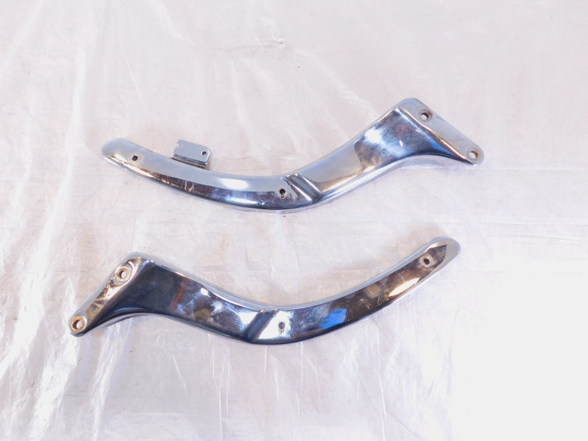 Yamaha V-Star XVS 650 Classic Silverado Chrome Rear Wheel Fender Support Struts - C3 Cycle