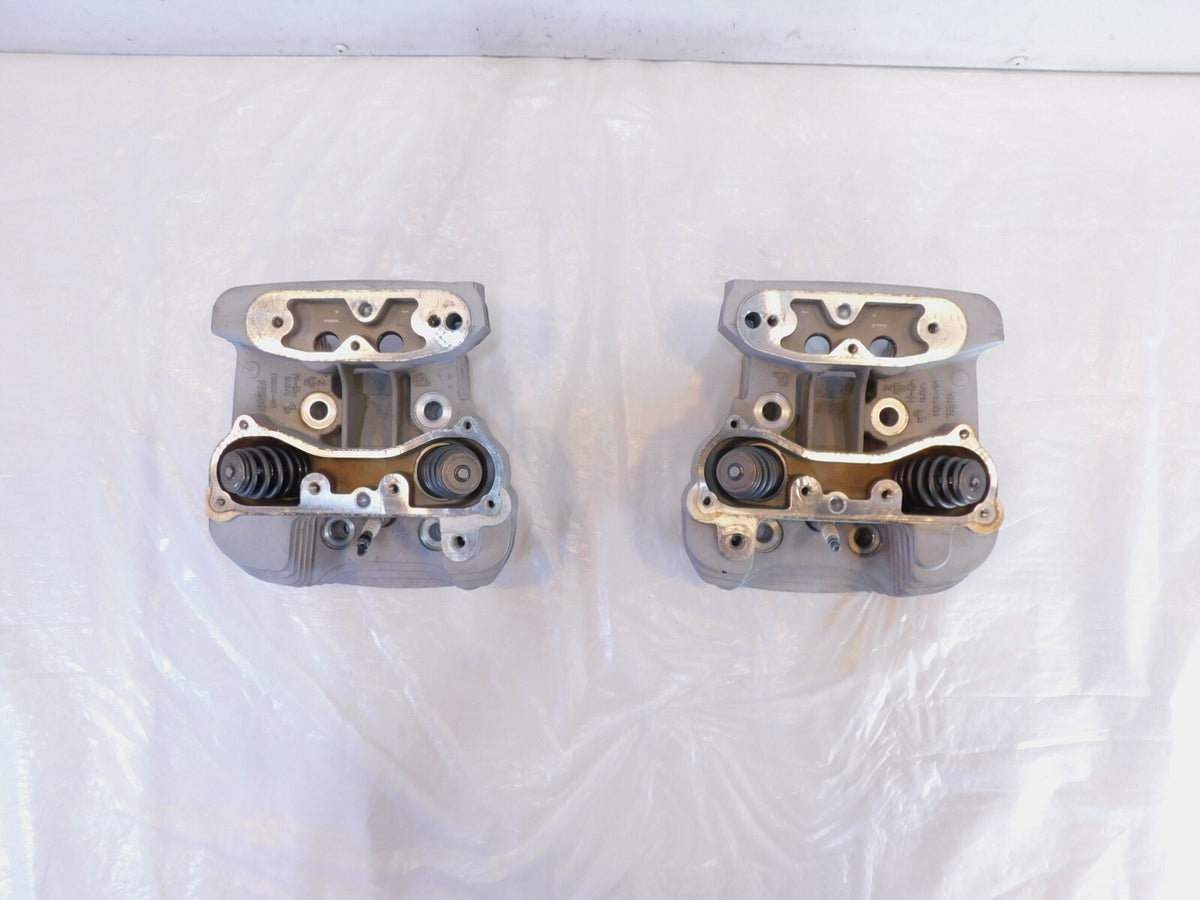 04-06 Harley Davidson Sportster XL 883 Front Rear Silver Cylinder Heads & Valves - C3 Cycle