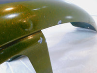 Bent Harley Davidson Sportster XL XLH 883 & 1200 Green Front Wheel Cover Fender - C3 Cycle