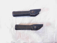 1979-1983 Honda CB650 CB650C Custom Black Rear Left/Right Foot Pegs Footrests - C3 Cycle