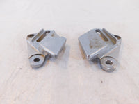Pair Yamaha XJ750 Maxim 750 Front Main Rider Driver Foot Peg Stay Bracket Mounts - C3 Cycle