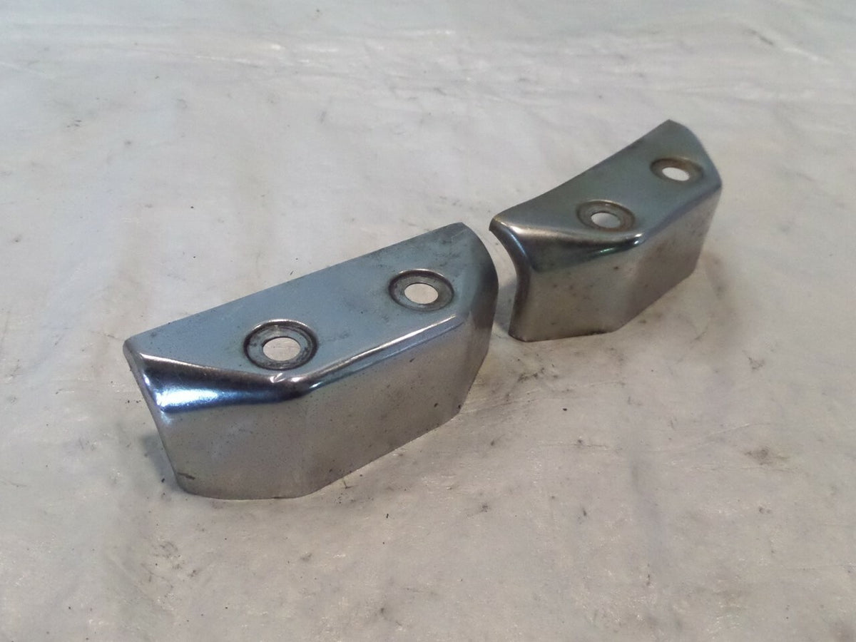 1987-2003 Kawasaki ZG1200 Voyager XII Chrome Rear Side Bag Saddlebag Rail Covers - C3 Cycle