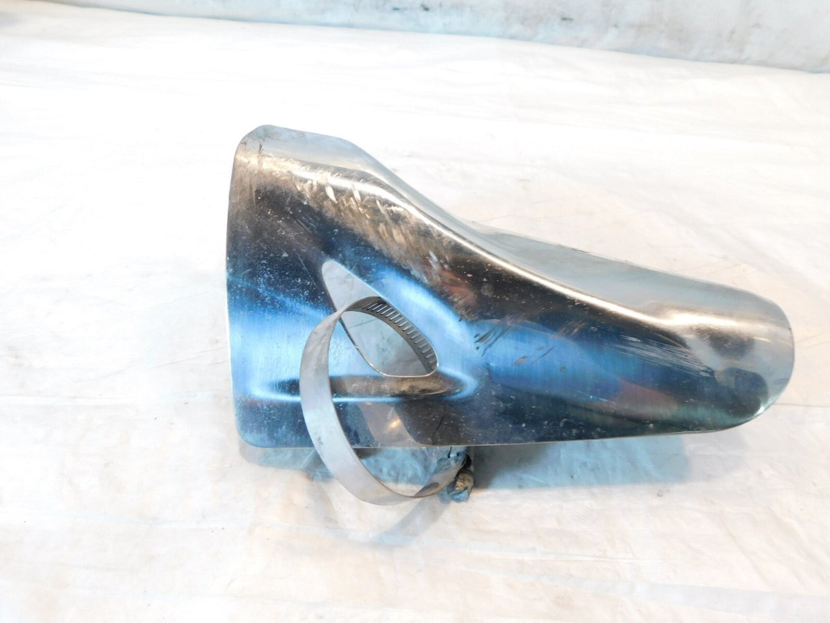 08-17 Suzuki Hayabusa Busa GSX1300 Right Exhaust Pipe Muffler Heat Shield Cover - C3 Cycle