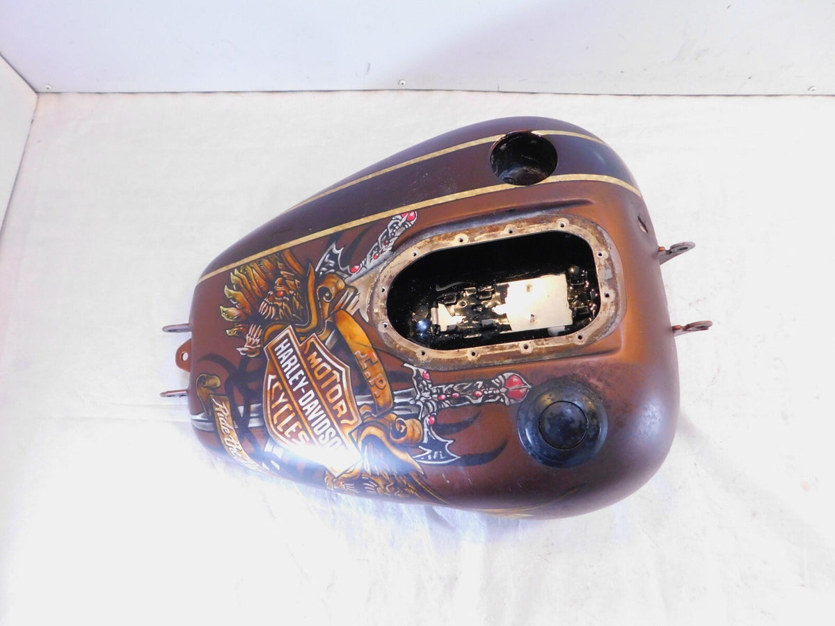 Custom 2006-2008 Harley Dyna FXDL Low Rider & Super Glide Fuel Gas Petrol Tank - C3 Cycle