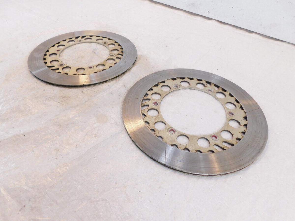 1985-92 Yamaha V-Max 1200 VMX12 VMX1200 Front Left/Right Wheel Brake Disc Rotors - C3 Cycle