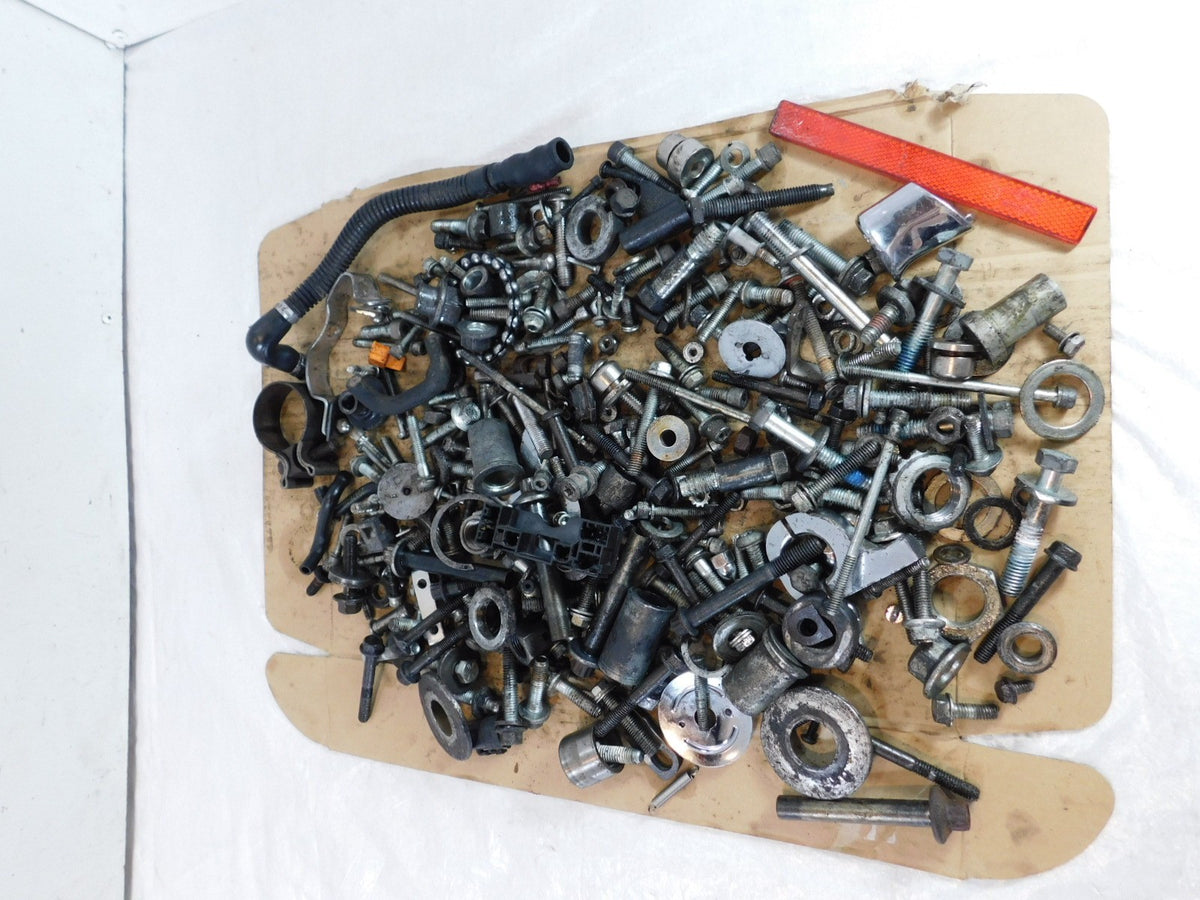2007 Harley Davidson Softail Custom FXSTC Nut Bolt Brackets Parts Box Lot - C3 Cycle