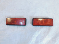 1987-09 Suzuki VS1400 Intruder 1400 Boulevard S83 Dual Rear Tail Red Reflectors - C3 Cycle