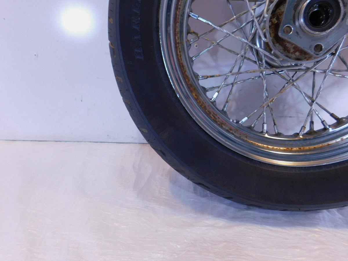 Harley Davidson FXSB Low Rider FXEF Super Glide Fat Bob Laced Rear Wheel Rim - C3 Cycle