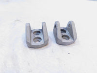 2013-2019 KTM 690 Duke Silver Left/Right Front Footrest Foot Pegs Bracket Mounts - C3 Cycle