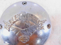 Harley Davidson Logo Sportster 1200 Custom Left Engine Motor Clutch Derby Cover - C3 Cycle