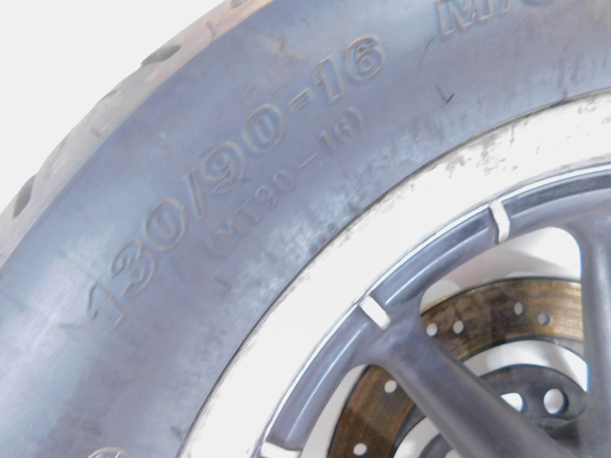 Harley Touring Road Street & Electra Glide Black Mag Cast Rear Wheel Rim & Tire - C3 Cycle