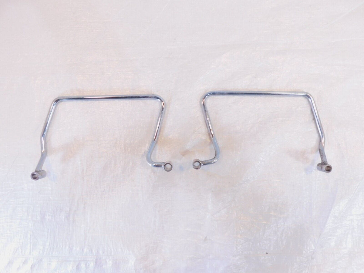 2002 02 Yamaha V-Star 1100 Classic XVS1100 Saddlebag Luggage Bracket Mount Rails - C3 Cycle