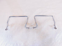 2002 02 Yamaha V-Star 1100 Classic XVS1100 Saddlebag Luggage Bracket Mount Rails - C3 Cycle
