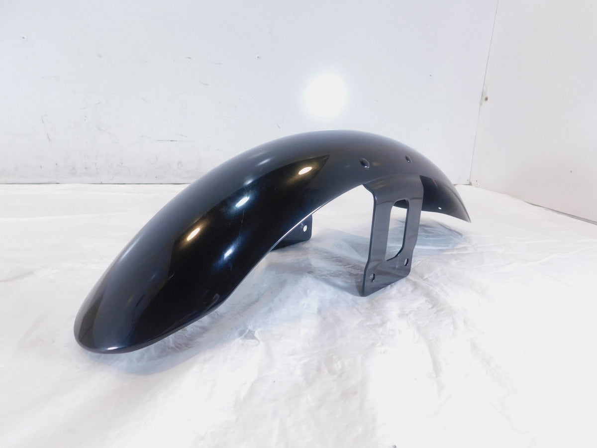 Bent Harley Davidson Sportster 883 1200 Custom Super Low Front Fender & Bracket - C3 Cycle