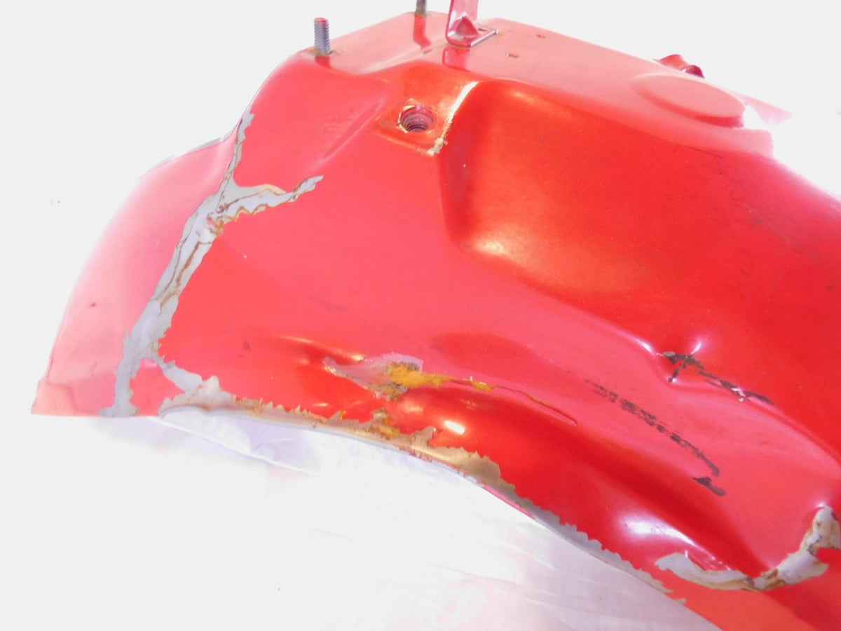 1995-1999 Yamaha Virago 1100 XV1100 Red/White Rear Wheel Fender Mudguard Cover - C3 Cycle