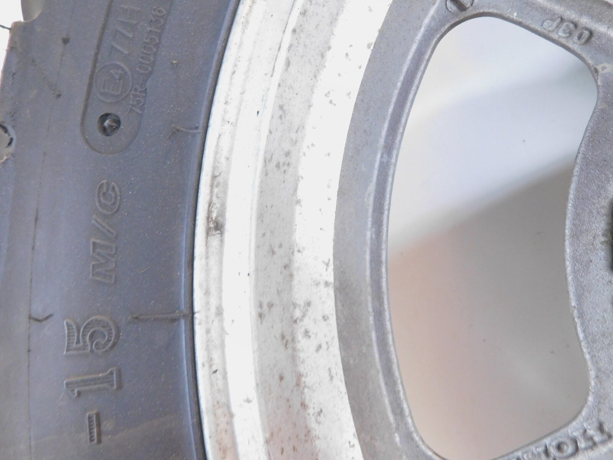 Honda VT1100 VT1100C Spirit Shadow 1100 Silver Cast Rear Spoked Wheel Rim & Tire - C3 Cycle