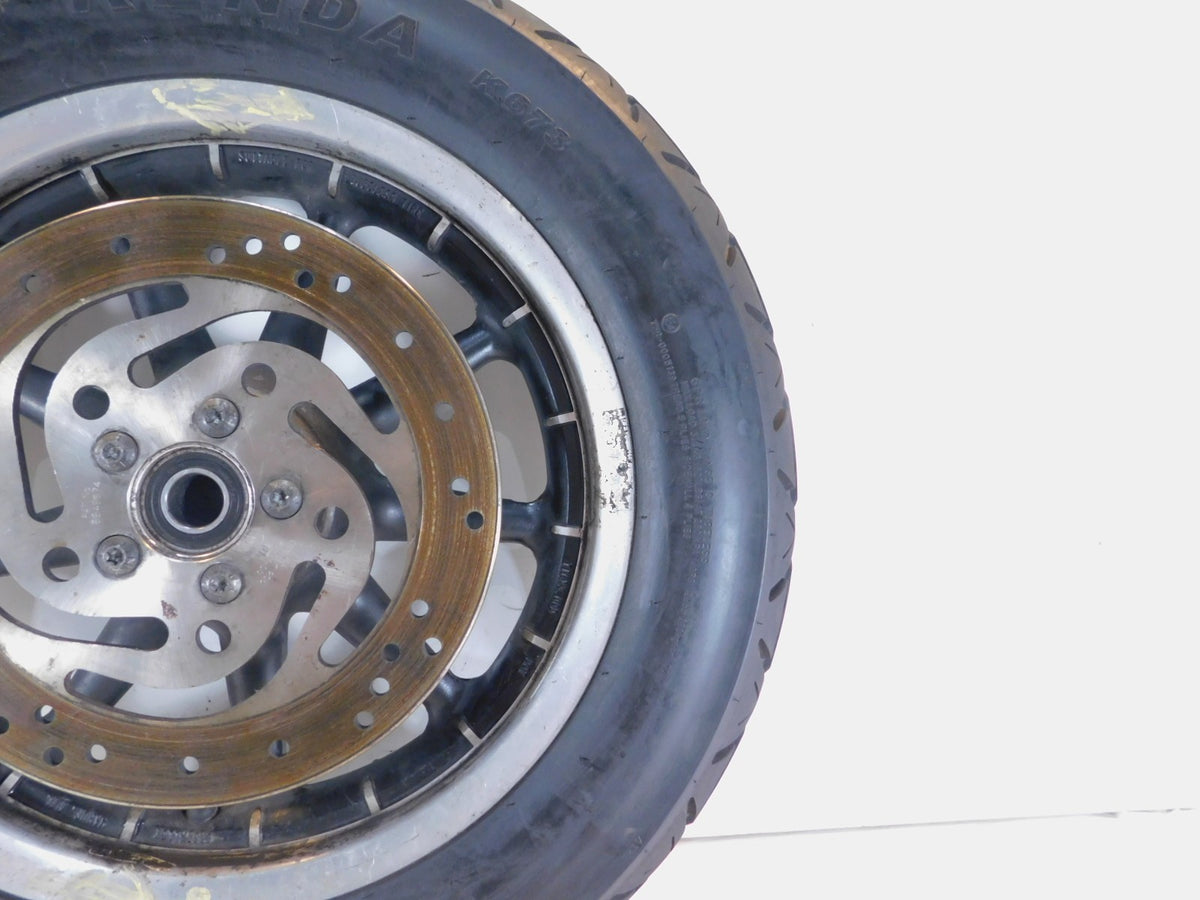 Harley Touring Road Street & Electra Glide Black Mag Cast Rear Wheel Rim & Tire - C3 Cycle