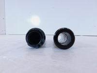 Harley Davidson Dyna Sportster Softail Black Left & Right Handlebar Hand Grips - C3 Cycle