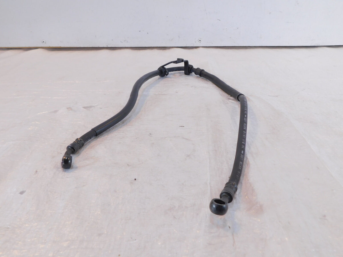 1991-1998 Honda Nighthawk CB750 Black Front Brake Caliper Rubber Hose Line Pipe - C3 Cycle