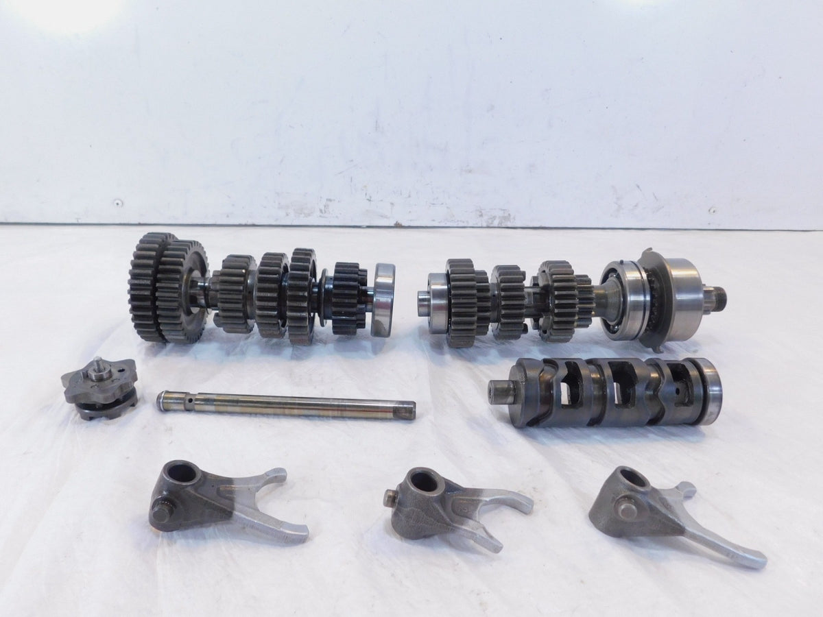 1983 83 Yamaha XJ750 Maxim 750 Engine Transmission Gears Shift Drum & Forks - C3 Cycle
