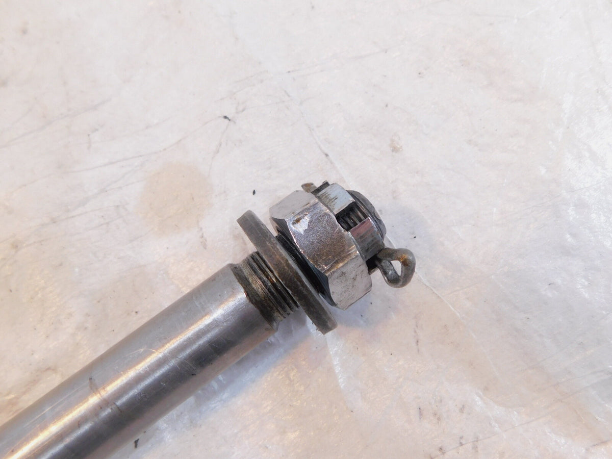 1985-1995 Yamaha V-Max VMX 1200 VMX1200 Silver Rear Wheel Axle Bolt Shaft & Nut - C3 Cycle