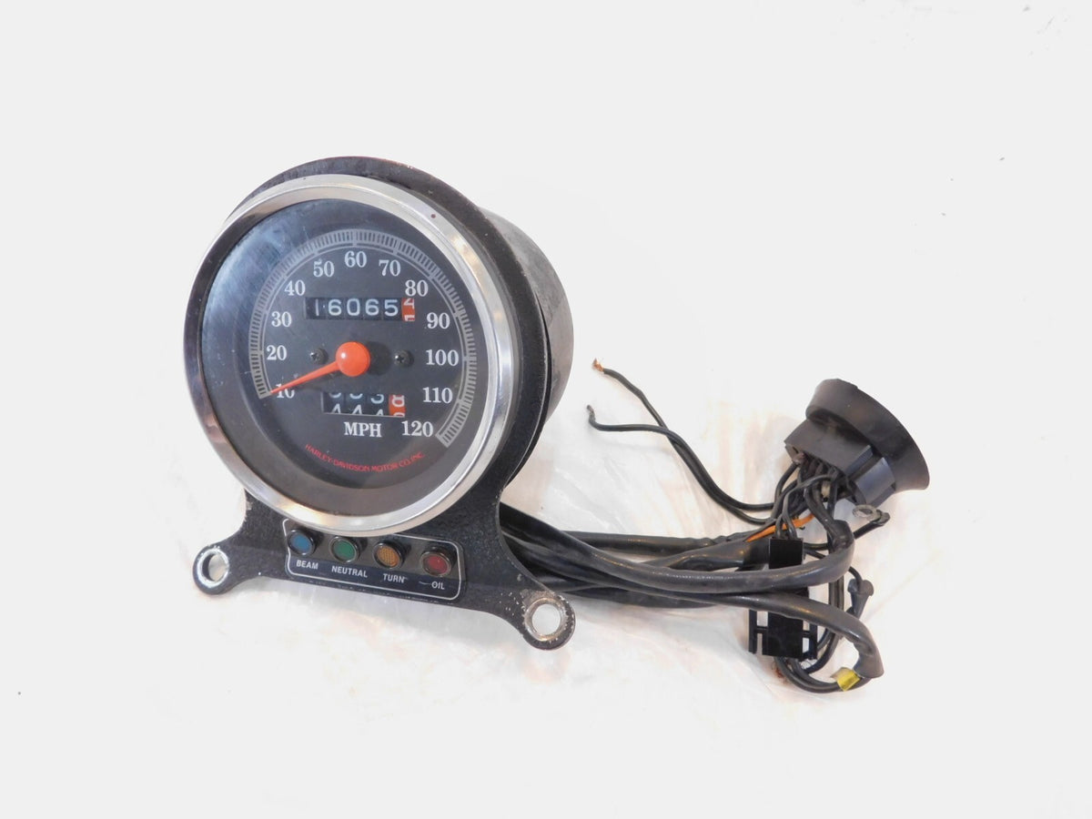 1986-1990 Harley Davidson Sportster XLH883 & 883 Hugger Speedometer & Odometer - C3 Cycle