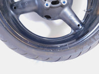 2001-2005 Suzuki Bandit GSF1200S GSF 1200 Black Cast Rear Wheel Rim & Tire - C3 Cycle