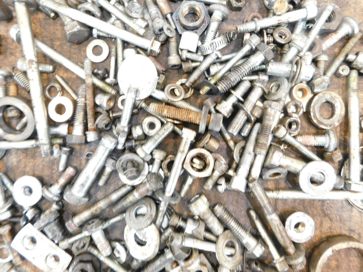 1996 Harley Davidson Sportster 883 Nuts Bolts & Brackets Parts Box Lot - C3 Cycle