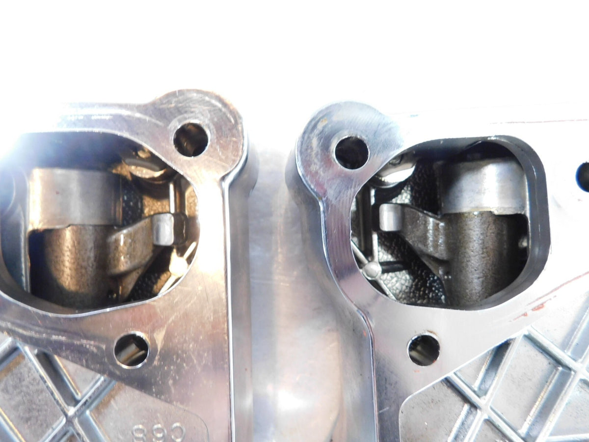 Harley Davidson Touring Dyna & Softail Chrome Cylinder Head Rocker Boxes - C3 Cycle